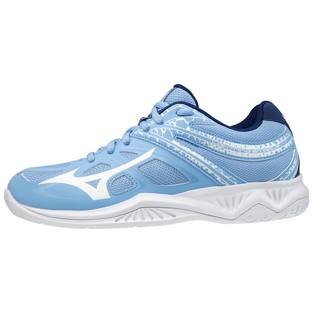 Sapatilhas Voleibol Mizuno Lightning Star Z5 - Homem - Azuis/Branco - QDBFM6703